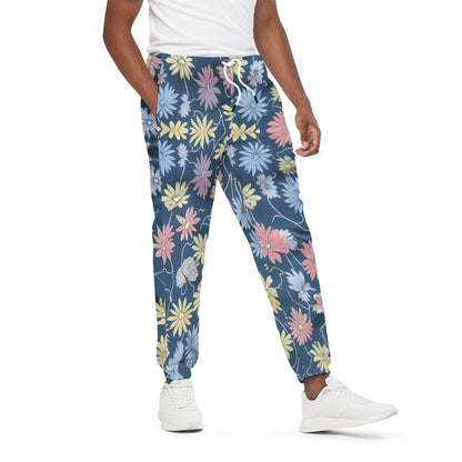 Floral Print Unisex Pants 100% Cotton