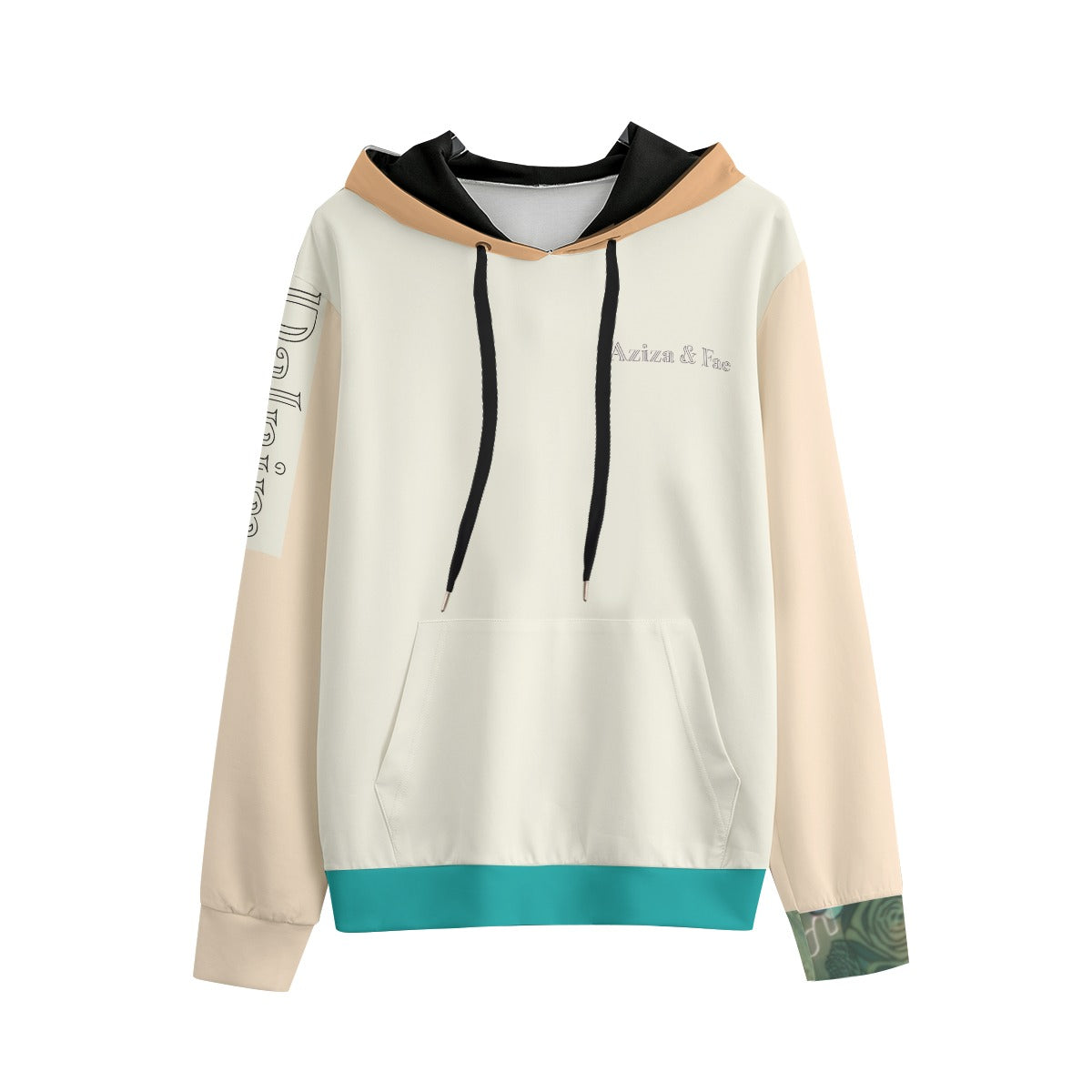 Dalnim Aziza & Fae Unisex Pullover Hoodie Cotton