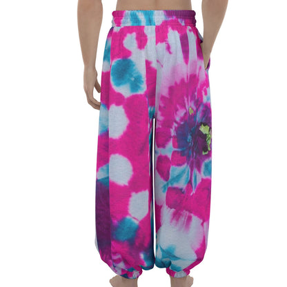 Amaru Khan Super Star Tye-Dye  Unisex Lantern Pants
