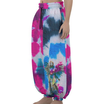 Amaru Khan Super Star Tye-Dye  Unisex Lantern Pants