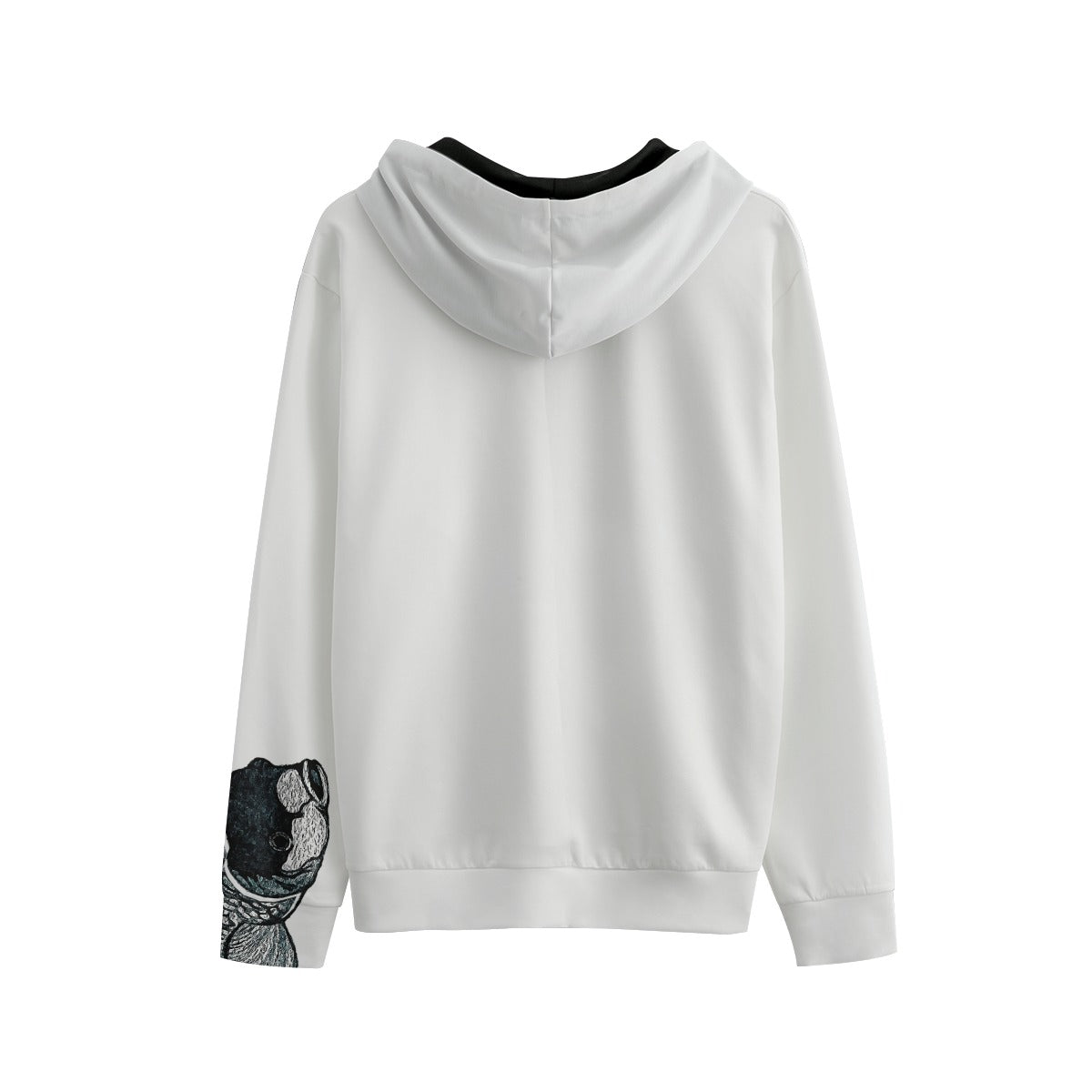 Koi Watercolor Sketch Unisex Cotton Pullover Hoodie