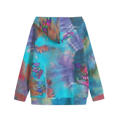 Jerry Garcia Grateful Dead Cotton KIDS Zip Hoodie