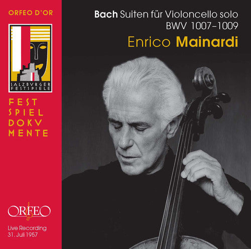 Enrico Mainardi - Suites for Cello 1 2 & 3 [CD]