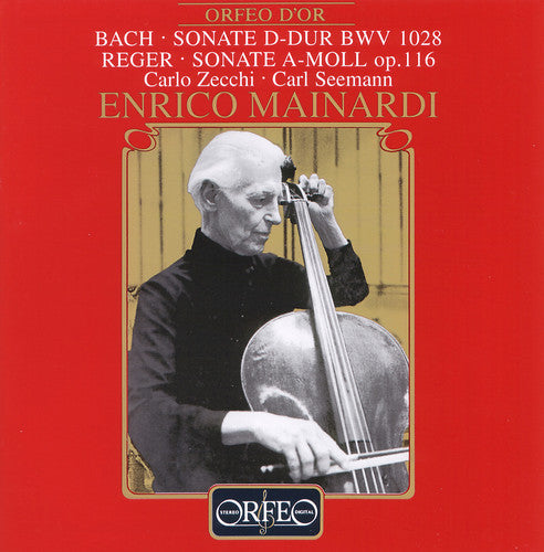 Carl Seemann - Sonatas for Cello & Piano: BWV 1028 & Op 116 [CD]