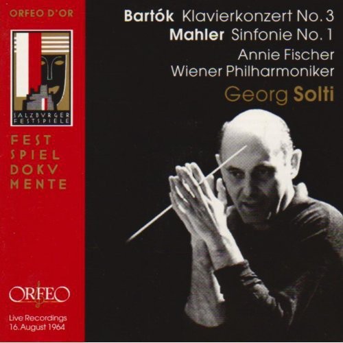 Bartok / Mahler / Fischer / Solti / Wiener Phil - Piano Concerto / Symphony 1 in D Major Music CD