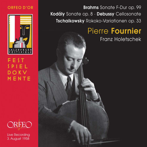 PIERRE FOURNIER - Sonata 2 for Piano & Cello in F Major Op 99 Music CD