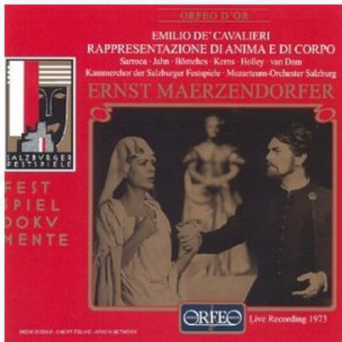 Emilio Cavalieri De / Maerzendorfer,Ernst - Rappresentazione Di Anima E Di Corpo [CD]