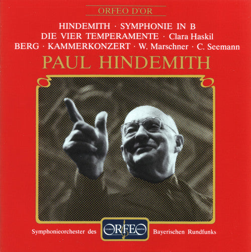 Hindemith / Haskil / Marschner - Symphony in B / 4 Temperaments Music CD