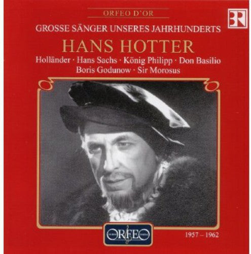 HANS HOTTER - Hollander / Hans Sachs / King Phillip [CD]