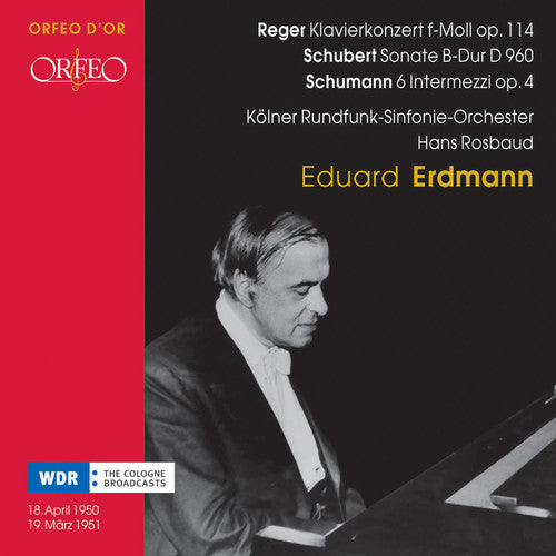 Reger / Schubert / Schumann / Erdmann - Concerto for Piano & Orchestra [CD]