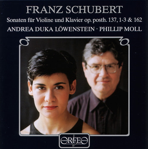 Schubert / Lowenstein / Moll - Sonatas for Violin & Piano [CD]