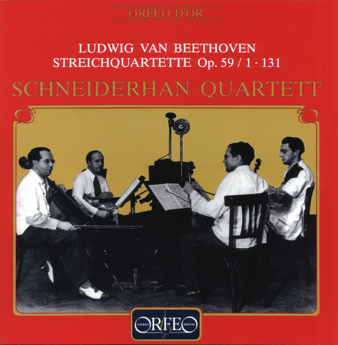Schneiderhan-Quartett - String Quartet Op. 59/1, 131 Music CD