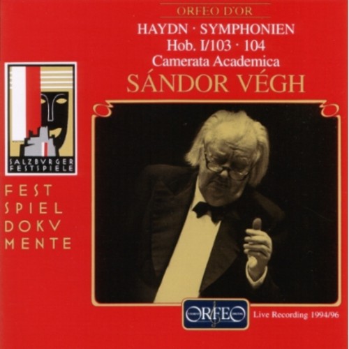 Haydn / Camerata Academica Salzburg / Vegh - Symphonies Live 94/96 [CD]