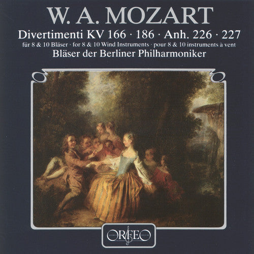 BlÃ¤ser Der Berliner Philharmoniker - Divertimenti for 8 & 10 Wind Instruments [CD]