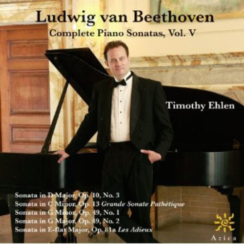 Timothy Ehlen - Complete Piano Sonatas 5 Music CD