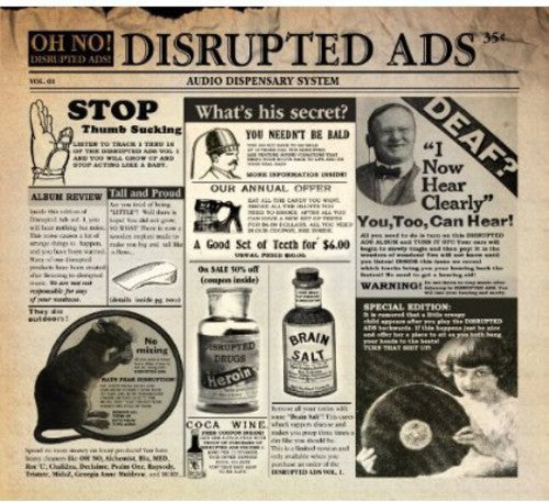 Oh No - Disrupted Ads - Music CD