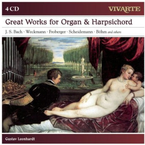 Bach JS / Gustav Leonhardt - Great Works For Organ & Harpsichord Music CD