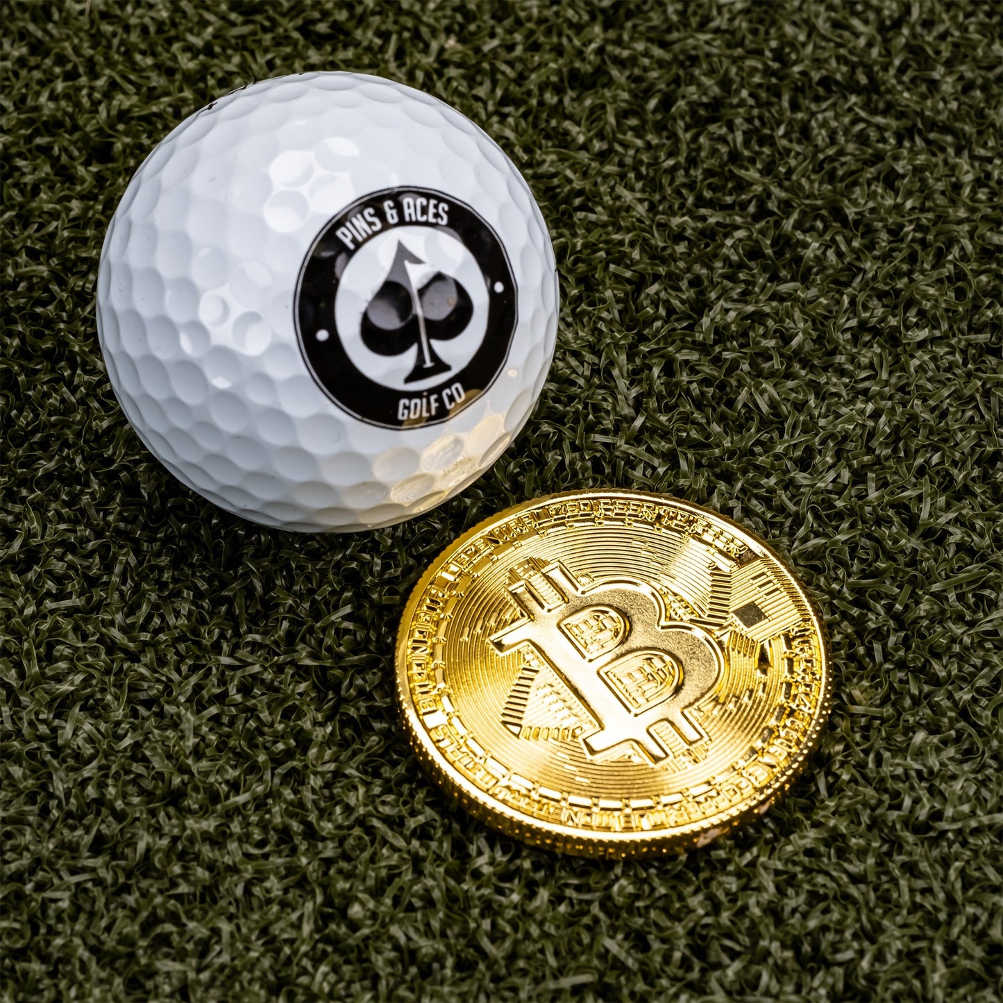 Bitcoin Ball Marker