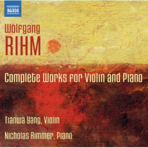 Nicholas Rimmer - Complete Works for Violin & Piano [CD]