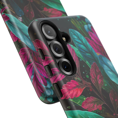 Vibrant Floral Tough Phone Case