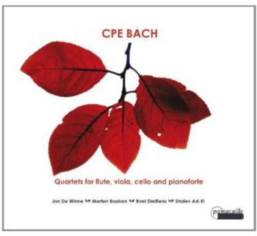 Jan de Winne - Quartets for Flute & Viola & Cello & Pianoforte [CD]