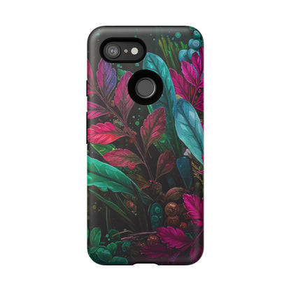 Vibrant Floral Tough Phone Case
