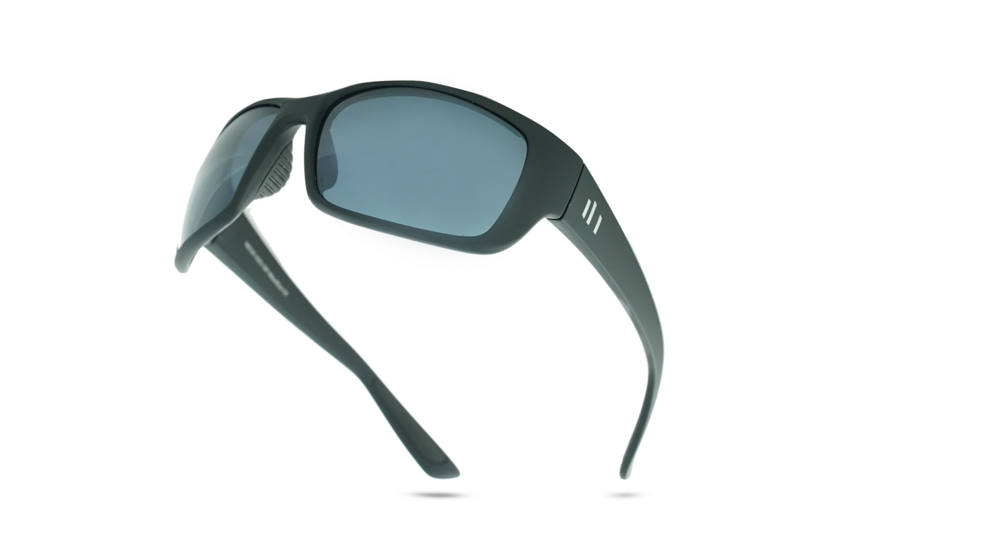 Zion | Sport Black | Polarized Grey Nx14 Lens