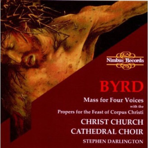 Byrd / Darlington - Mass for Four Voices Music CD