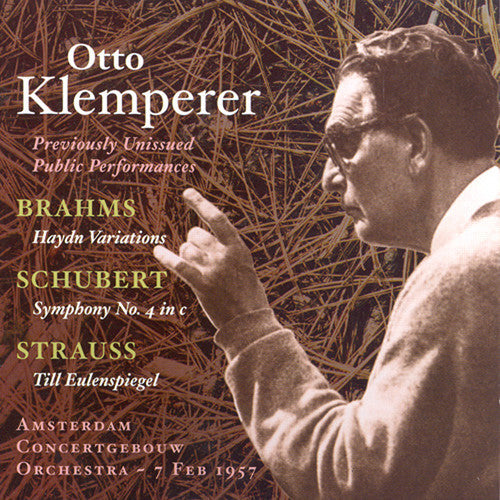 Otto Klemperer - Klemperer Performs Brahms & Schubert [CD]