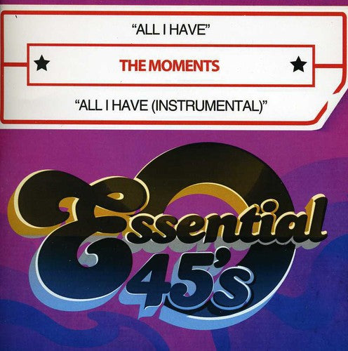 Moments - All I Have Music CD