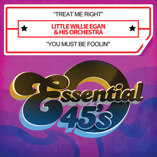 Little Willie Egan & His Orchestra - Treat Me Right [CD]