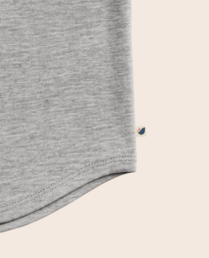 All-Day Tee in Steel Heather