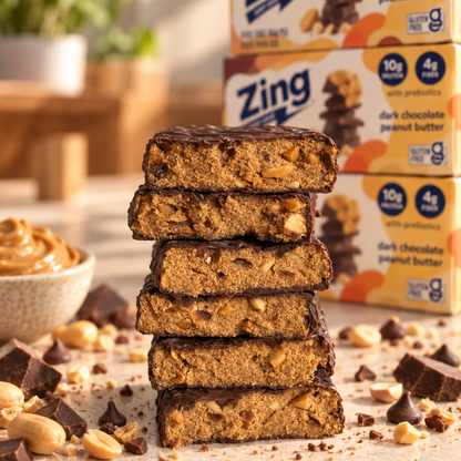 dark chocolate peanut butter energy bars