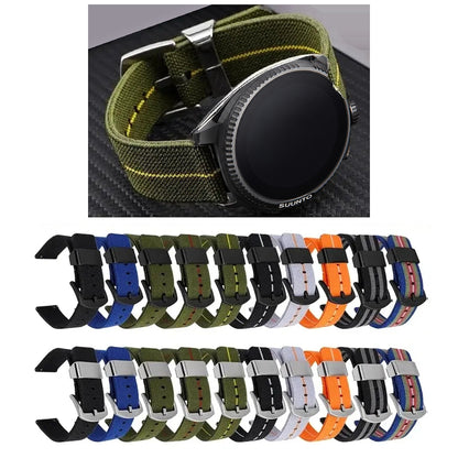 Suunto Race, Vertical & 9 Peak Two-Piece NATO-Style Nylon Band