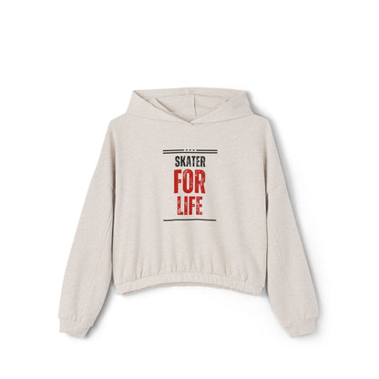 Women’s Cropped Skater for Life Hoodie