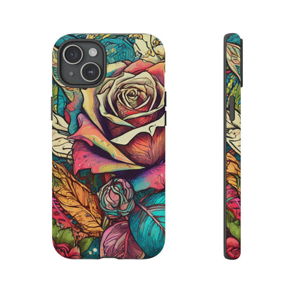 Colorful Roses Tough Phone Case