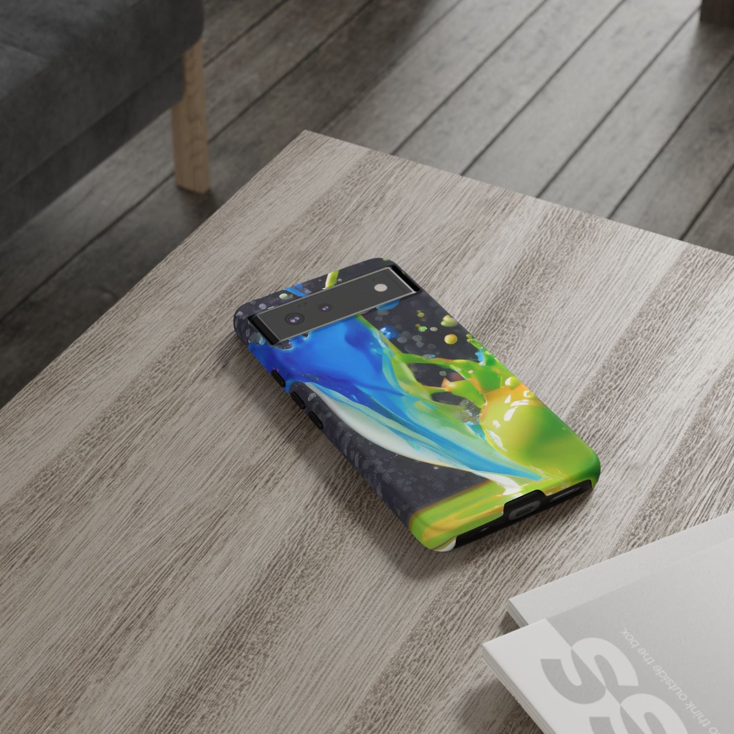 Vibrant Paint Splash Phone Case - Tough & Stylish Protection