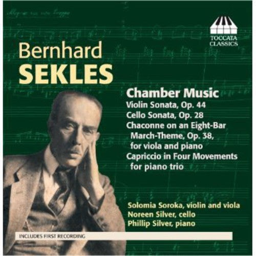 Sekles / Soroka / Silver,n. / Silver,p. - Chamber Music - Music CD