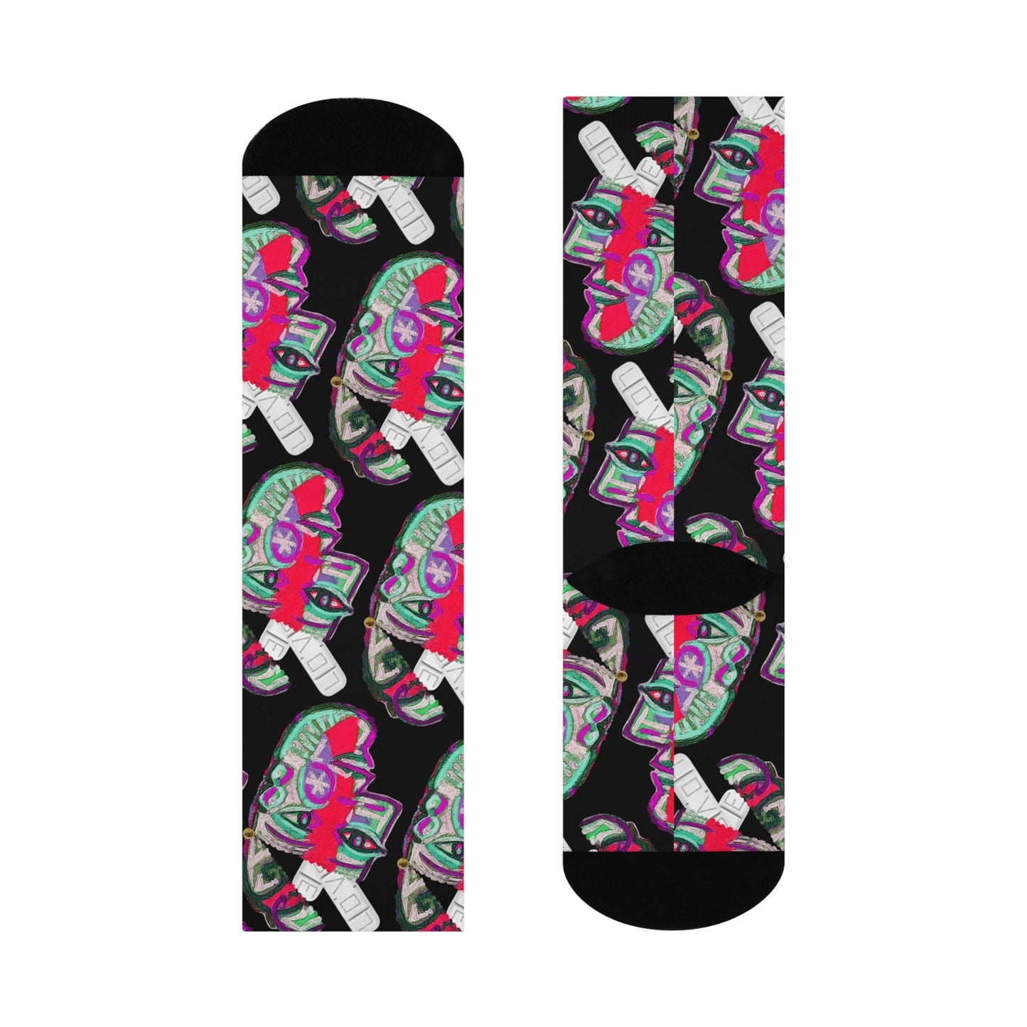 LOVE PILL Cushioned Crew Socks Nubian Night