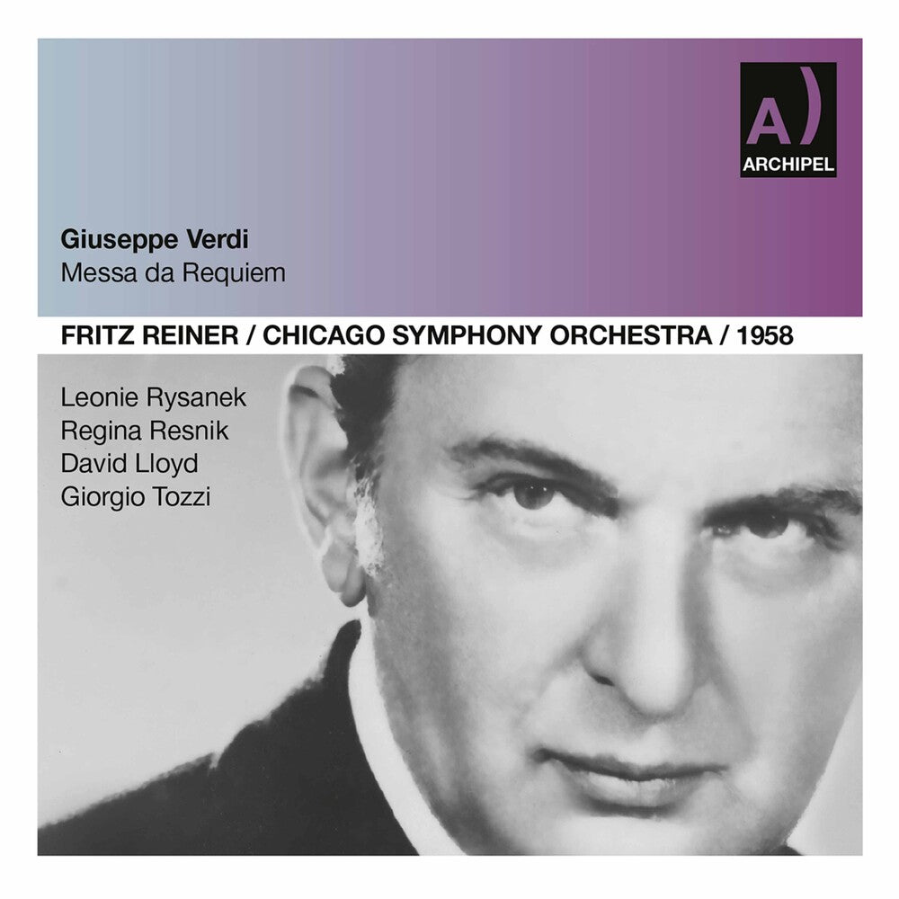 Verdi / Rysankek / Resnik / Cso / Reiner - Messa de Requiem [CD]