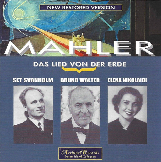 Mahler / Svanholm / Nicolaidi / Walter / Ny Phil - Das Lied Von Der Erde [CD]