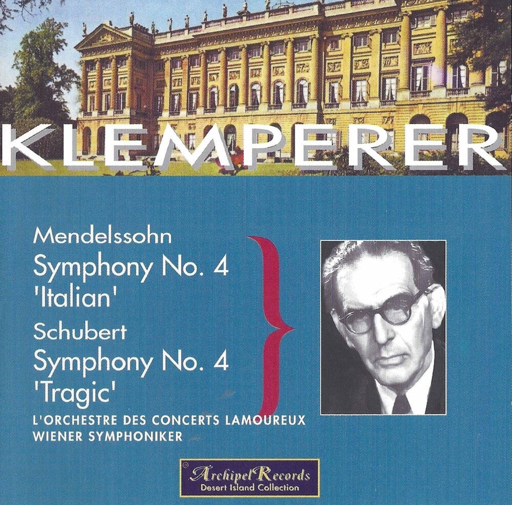 Schubert / Klemperer - Sym 4 [CD]