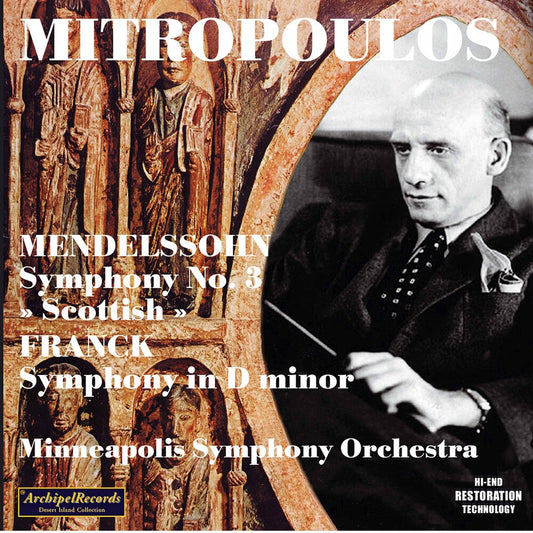 Mendelssohn / Mitropolous - Sinfonie 3 Franck Sinfonie [CD]