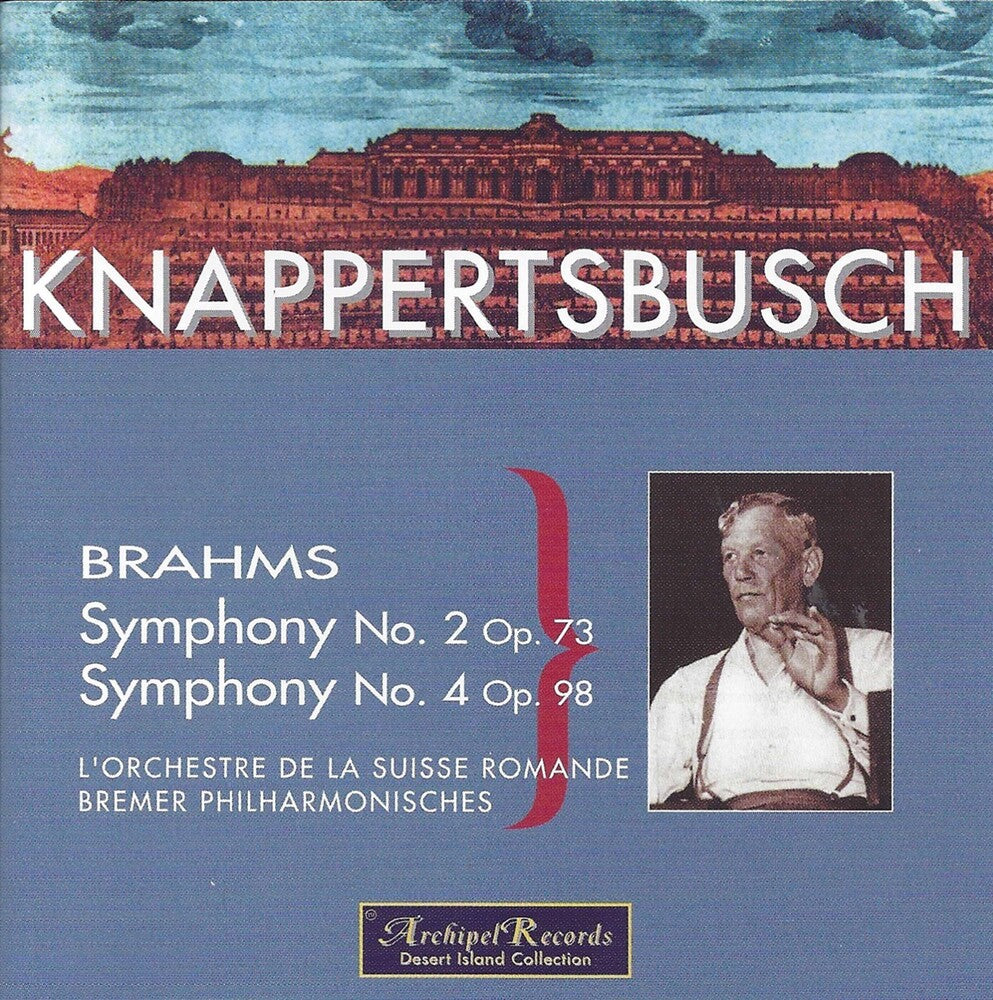 Brahms / Knappertsbusch - Sym 2 & 4-Knapper [CD]