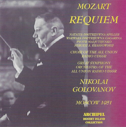 Mozart / Golovanov - Requiem Kv 626-spiller Gaga - Music CD