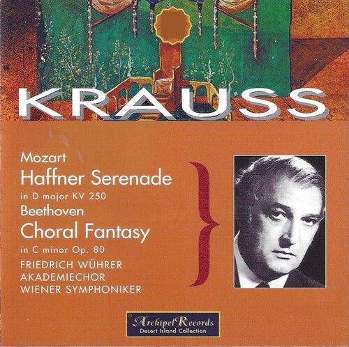 Mozart / Krauss - Haffner-serenade + Beethoven - Music CD