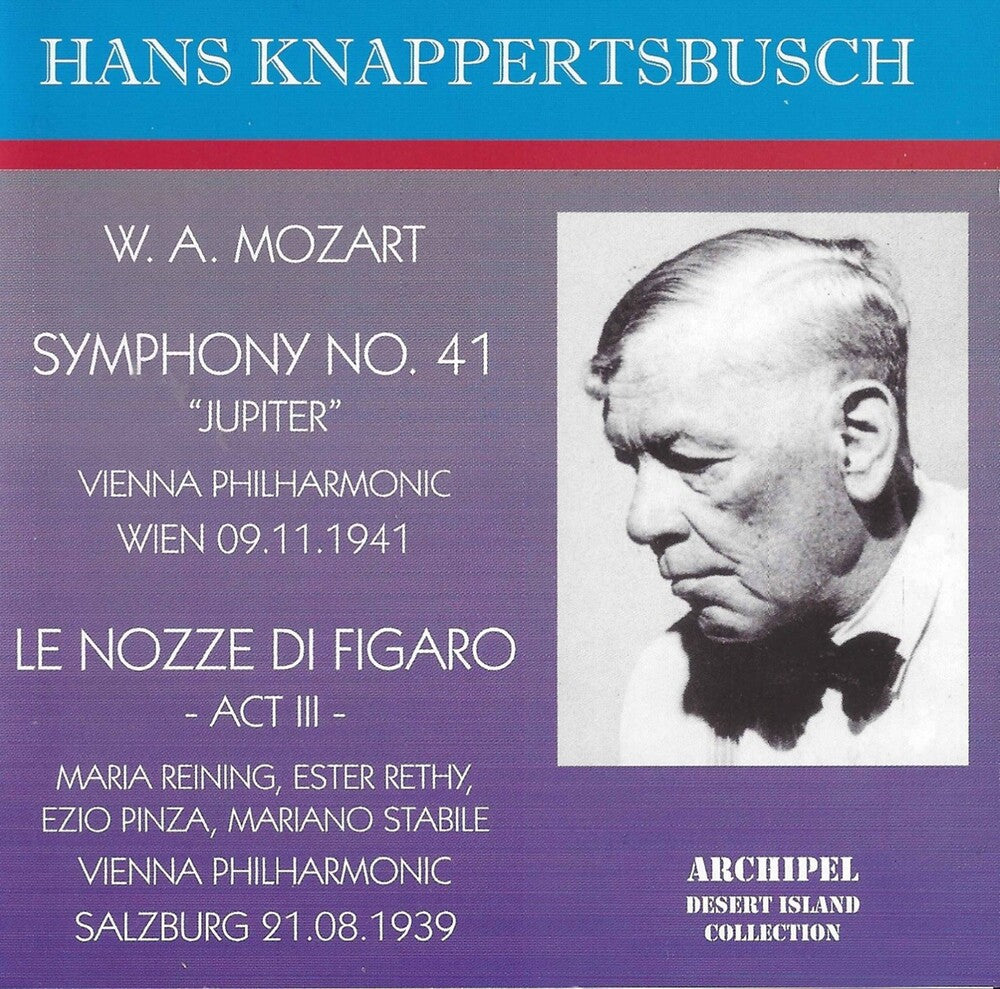 Hans Knappertsbusch - Sym 41 / Figaro 3. Music CD