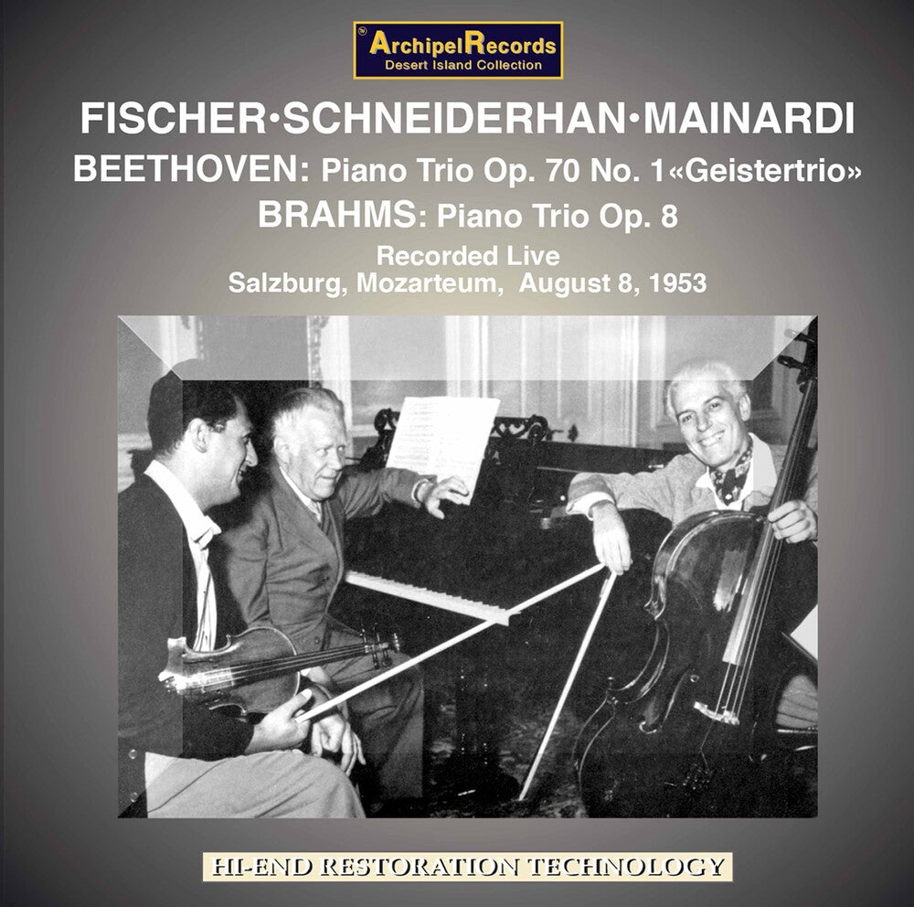Fischer - Klaviertrio Op. 70 / 1 Brahms KL [CD]