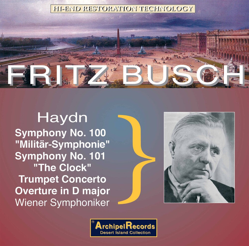 Fritz Busch - Sinfonie 100 101 U. Tromp [CD]
