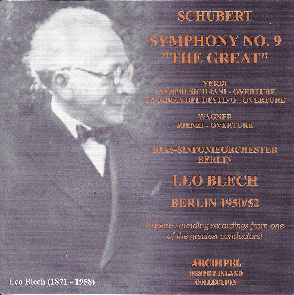 Schubert / Blech - Sym 9 + Verdi-& Wagner [CD]